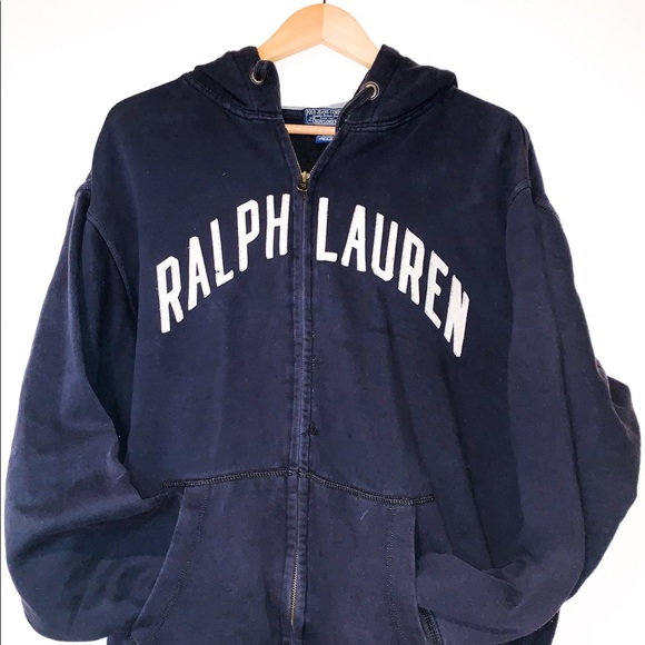 ralph lauren zip up top